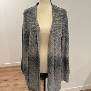 GAP Charcoal Open-Front Cardigan